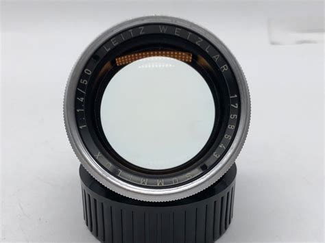 【中古：b 並品 】ライカ ズミルックスm 50mm F1 4 クローム 2140121786211 中古カメラ・レンズ販売 新宿