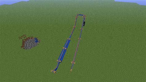 Minecart Roller Coaster Minecraft Map