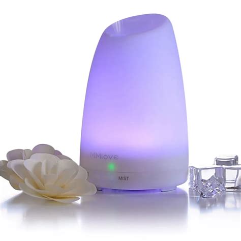 Buy Essential Oil Diffuser 100ml Aroma Cool Mist Humidifier With 7 Color Led