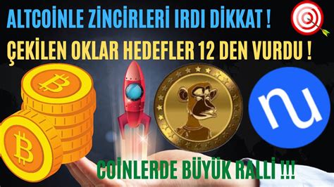 BİTCOİN ADIM ADIM YÜKSELİRKEN BU COİNLER DÖRTNALA KOŞUYOR BU COİNER