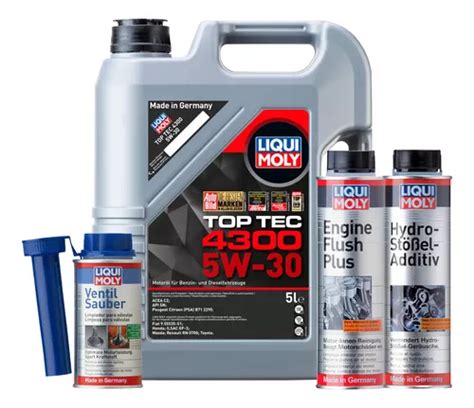 Aceite 5w30 Top Tec 4300 Liqui Moly Aditivos Regalo Envío gratis