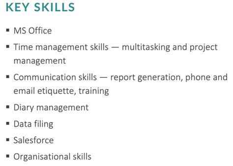 Administrative Assistant Cv Example And Writing Tip