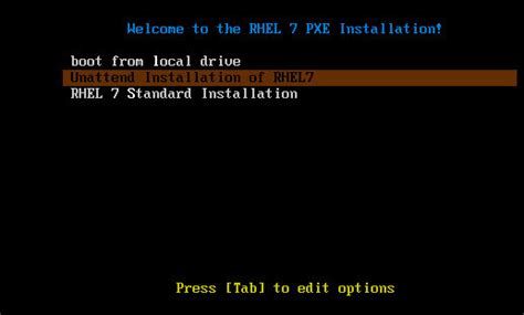 PXE Boot server configuration RHEL7/Centos7 step by step Guide