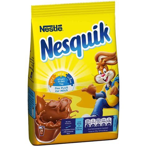 Какао напій Nesquik, 400 г (з вітаміном D, без глютену), цена 105 грн ...