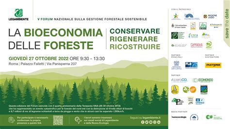 V Forum La Bioeconomia Delle Foreste Legambiente Natura