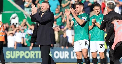 Injured Plymouth Argyle Captain Joe Edwards Taking Up Wayne Rooney