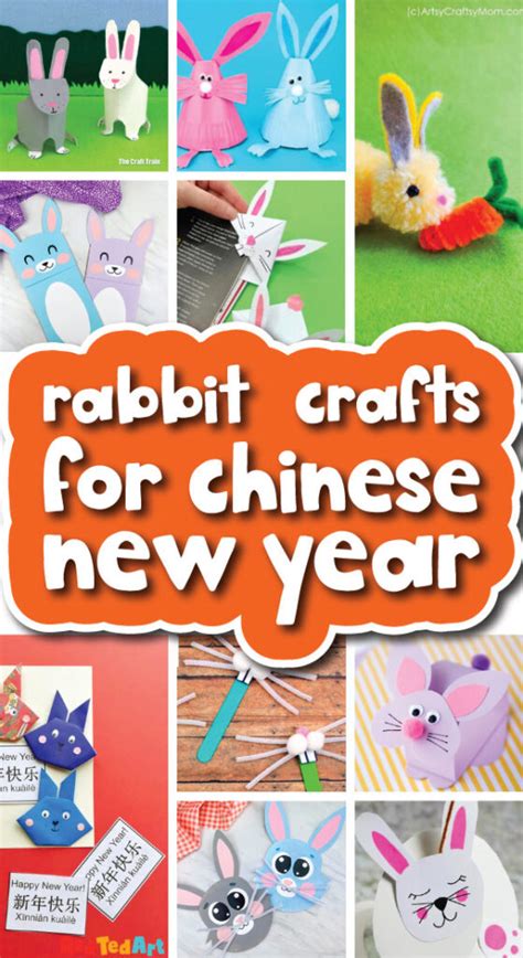 Fun Rabbit Crafts For The Chinese New Year