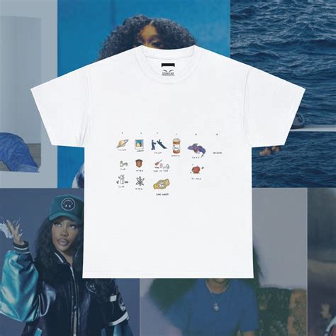 Sza Saturn Song Cover Graphic Tee