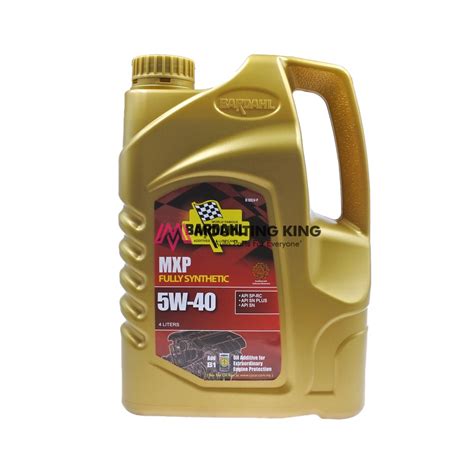 Bardahl 5W40 FULLY SYNTHETIC 4L ENGINE OIL PETROL & DIESEL PROTON ...