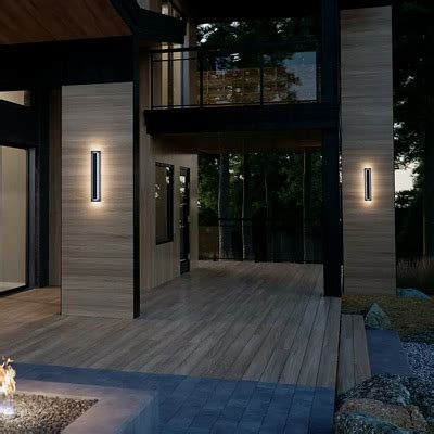 Modern Outdoor Wall Lights at Lumens