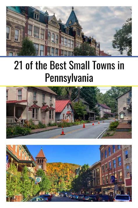 21 Of The Best Small Towns In Pennsylvania And What To Do In Each Uncovering Pa