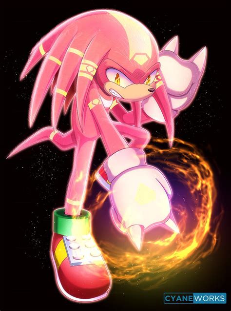 Super Emerald Knuckles (by Cyaneworks) : r/SonicTheHedgehog