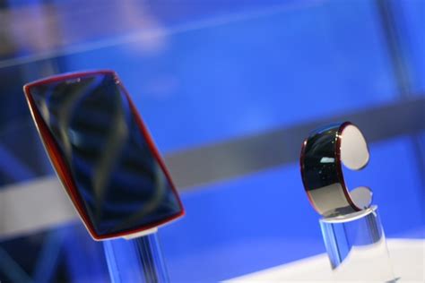 Sony Flexible Oled Display On Display At Ceatec Techcrunch