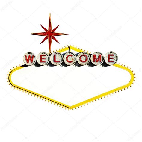 The Welcome Sign For Las Vegas With A Star On Top Stock Photo 547982