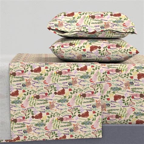 Nude Sheet Set Queen Etsy