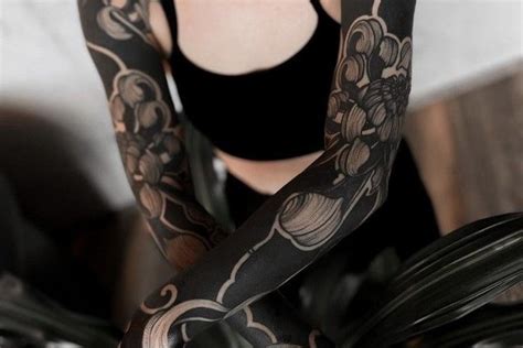 Идеи женских тату рукава 50 + фото | VeAn Tattoo