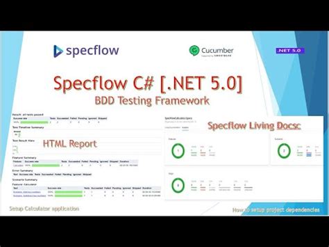 Specflow BDD Testing Framework NET Framework C YouTube