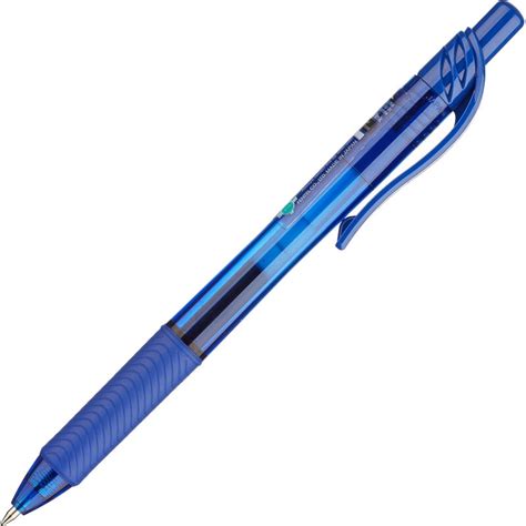 Ручка гелевая автоматическая PENTEL EnerGel Rec,0,3мм,синий,ЭКО 1 штука ...