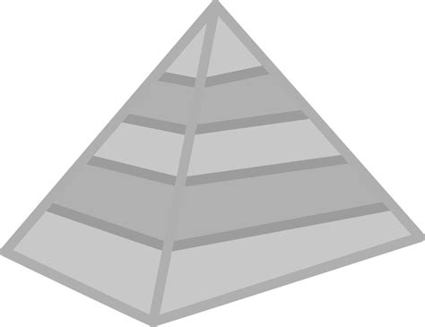 Pyramid Vector Icon 20393316 Vector Art At Vecteezy