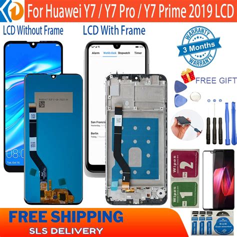 Original For Huawei Y7 2019 DUB LX1 DUB LX3 Y7 Pro Y7 Prime 2019