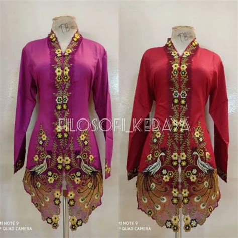 Jual Fk Atasan Kebaya Encim Lengan Panjang Jumb Kebaya Encim Adat