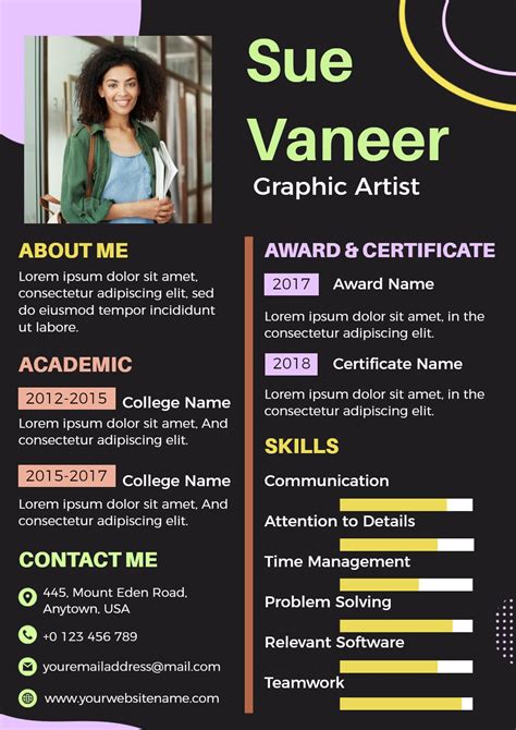 Best Graphic Designer Resume Examples