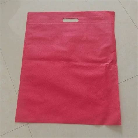 Red D Cut Non Woven Bag At Rs 180 Kg D Cut Non Woven Bags In