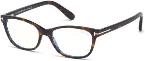 Tom Ford TF 5638 B TF5638B 052 Tortoise Cat Plastic Eyeglasses Frame 50