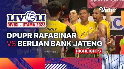 Putra DPUPR Rafabinar Semen Grobogan Vs Berlian Bank Jateng