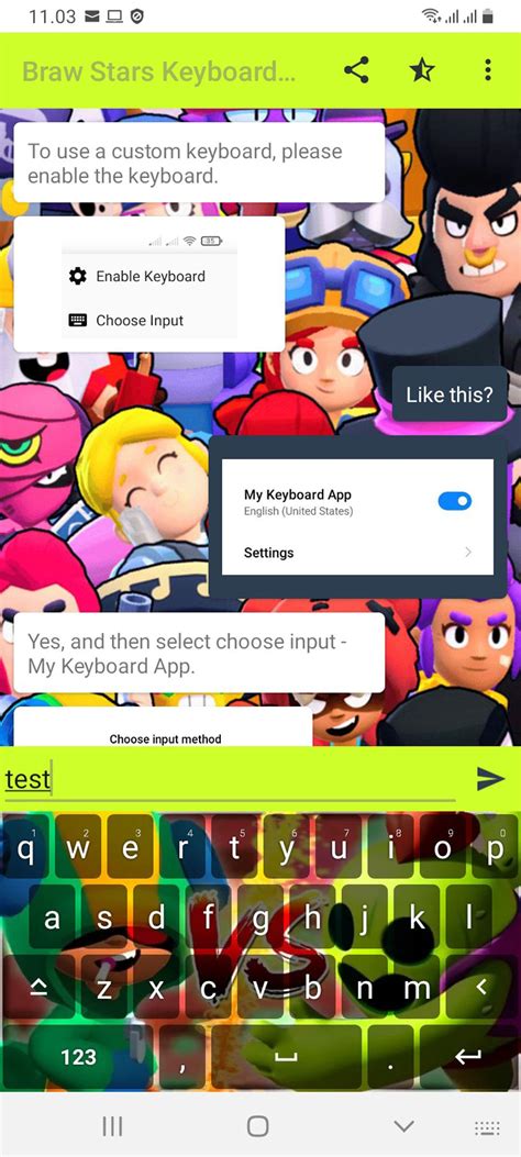 Brawl Stars Keyboard Wallpaper APK for Android Download