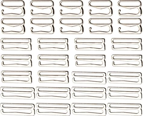 Tupalizy PCS Metal Bra Strap Hooks For Sewing Bikini Halter Tops Bathing Suit Clips Clasp