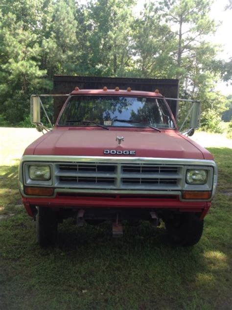 1990 W350 4wd Cummins Diesel Classic Dodge Other 1990 For Sale