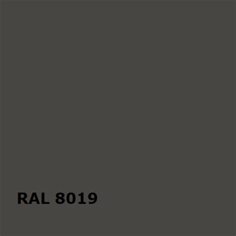 Choisir par couleur :: RAL :: RAL 8019 - Riviera Couleurs - Magasin de ...