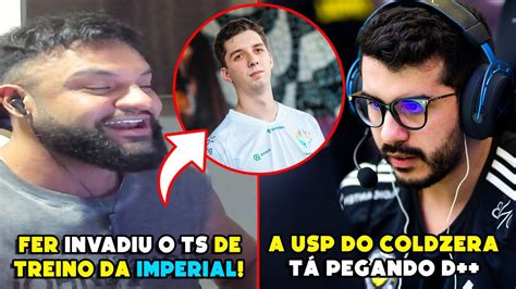 Fer Invade Ts De Treino Da Imperial E Alopra Geral Kkkk Cold TÁ