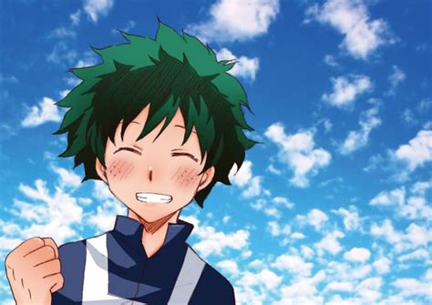 Deku Smiling : r/BokuNoHeroAcademia