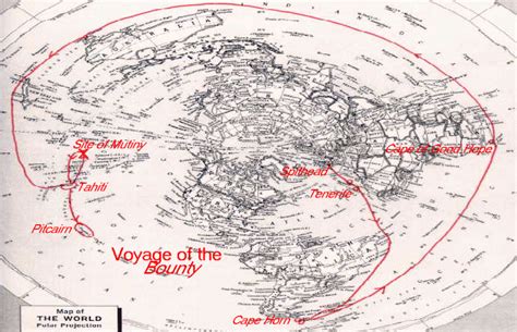 HMS Bounty Map