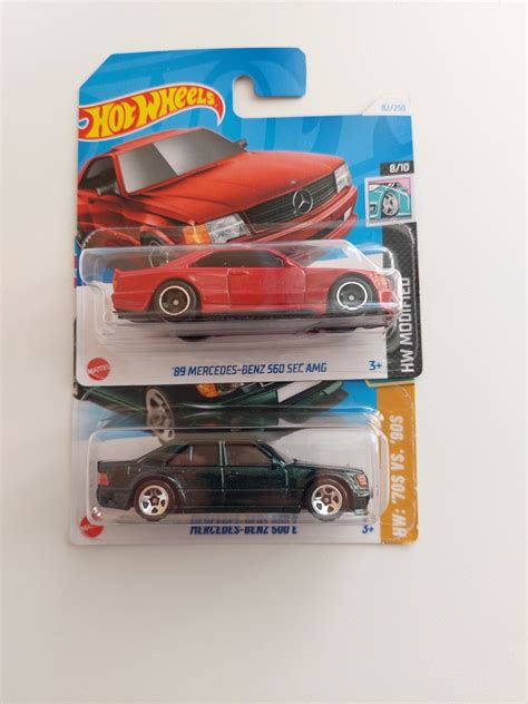 Hot Wheels Mercedes Benz 500 E 89 Mercedes Benz 560 Sec AMG 220 грн Машинки Умань на Olx