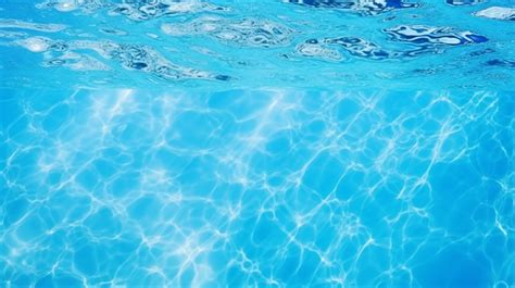 Refreshing Poolside A Captivating Blue Water Texture Background Water