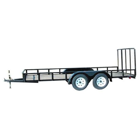 Utility Trailer Tandem Axle Trailer 16 Foot Trailer Agri Supply