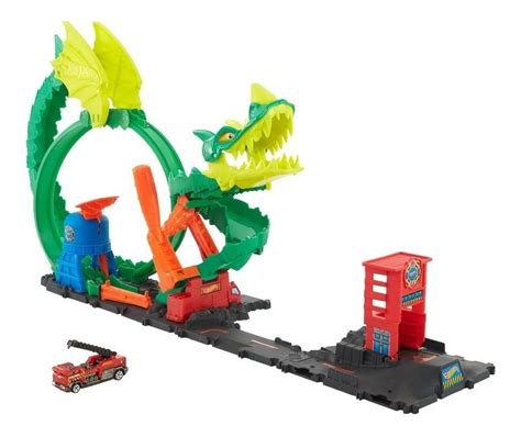 Pista Pica Ataque Do Drag O Hot Wheels City Mattel Hdp Parcelamento Sem Juros