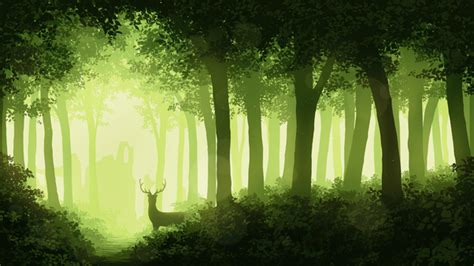 Deer Forest 4k Wallpaper,HD Artist Wallpapers,4k Wallpapers,Images ...