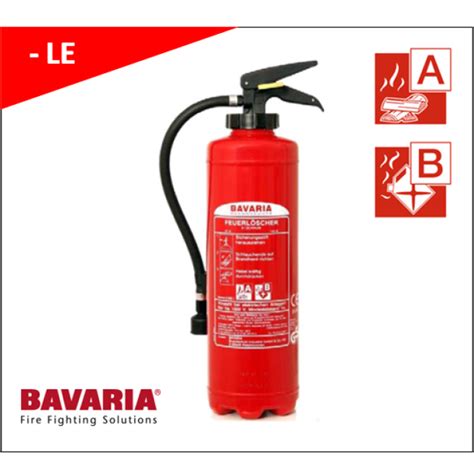 BAVARIA Wasser Feuerlöscher Monsun 9 SPO 1 Aufladelöscher