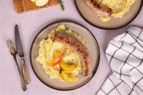 Saucisse Rustique Pur E De Panais Et Pomme Au Four Recette Les Commis