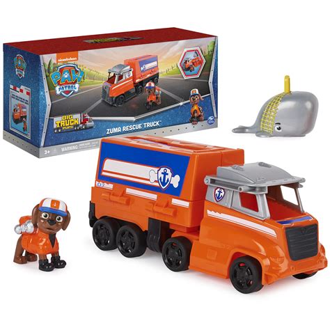 Buy Paw Patrol Big Truck Pups Zuma Transforming Toy Trucks With