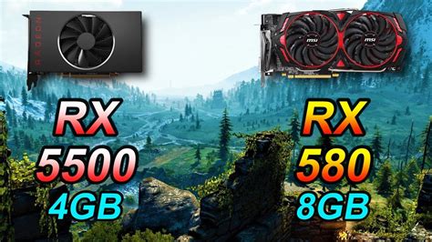 Rx 5500 4gb Vs Rx 580 8gb Pc Gaming Benchmark Test In 1080p And 1440p Free Nude Porn Photos