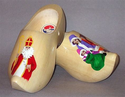 Fun St Nicholas Day Sock Shoes Saints Wooden Gallery Artist Fun