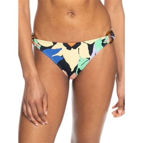 ROXY Color Jam Bikini Broek Dames Anthracite Flower Jammin M Bol