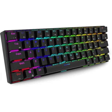 Royal Kludge RK61 RK61 Tri Mode Hot Swapable RGB Mechanical Gaming Keyboard Techno Tribe