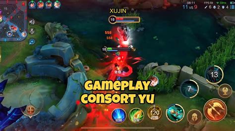 Gameplay Consort Yu Honor Of Kings Marksman Hero Skill Combo Solo Rank