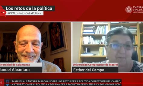 Los Retos De La Pol Tica Con Manuel Alc Ntara Programa Fecha